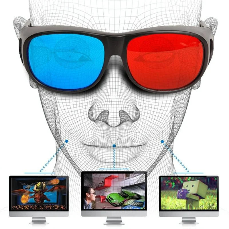 3D Gaming And Movie Anaglyph Glasses-1915198057855717380
