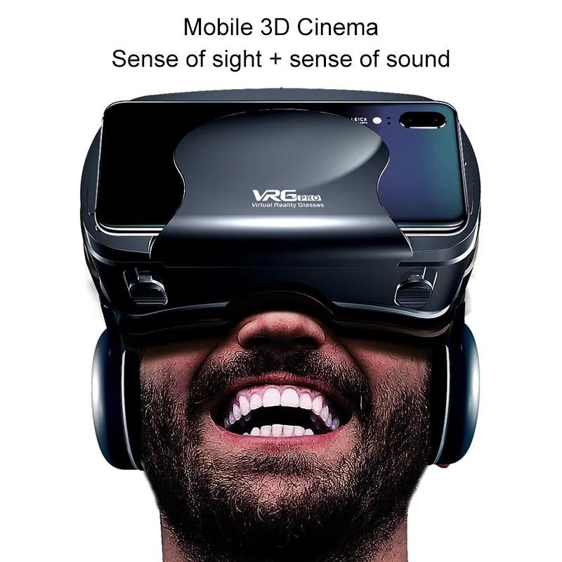 3D Vr Glasses For Mobile Phones - Blu-Ray Coated Lenses-1922443449081139207