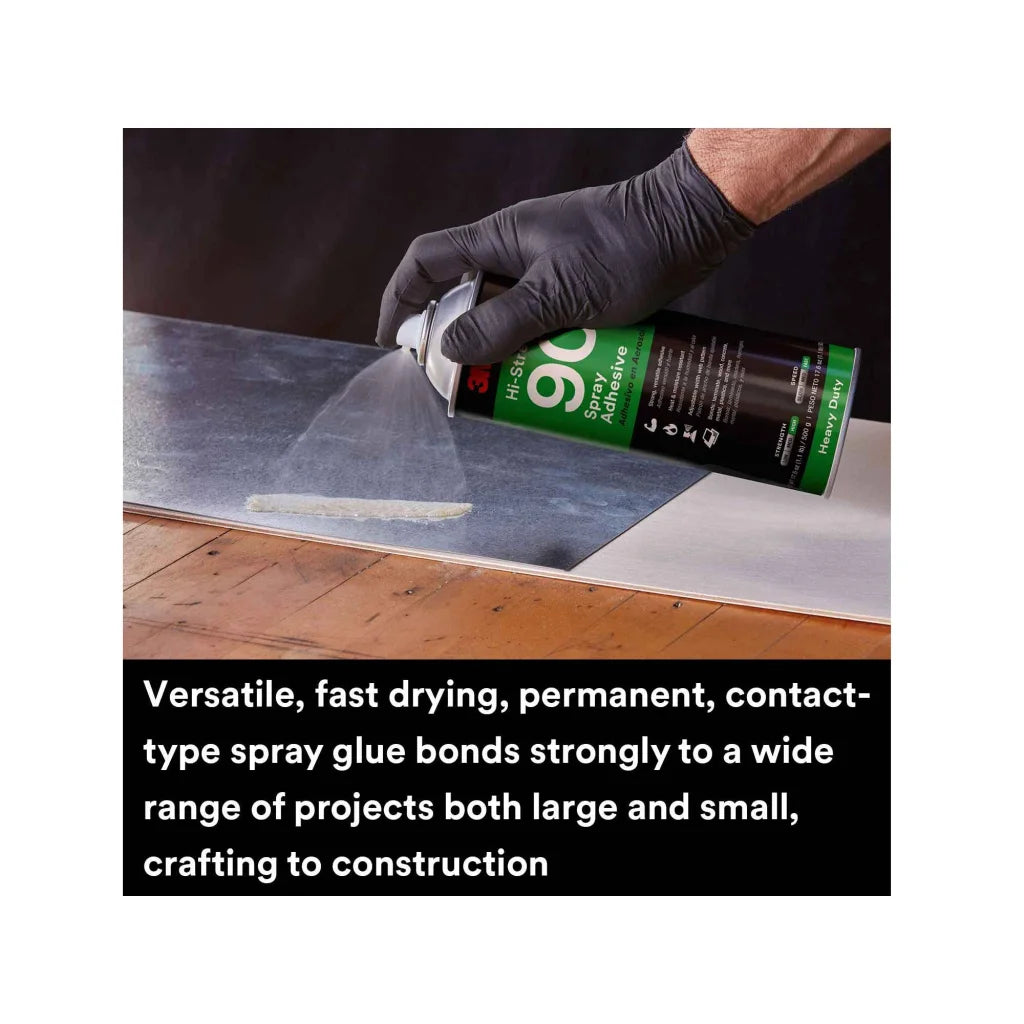 3M Hi-Strength 90 Spray Adhesive 500g Strong Laminate Wood