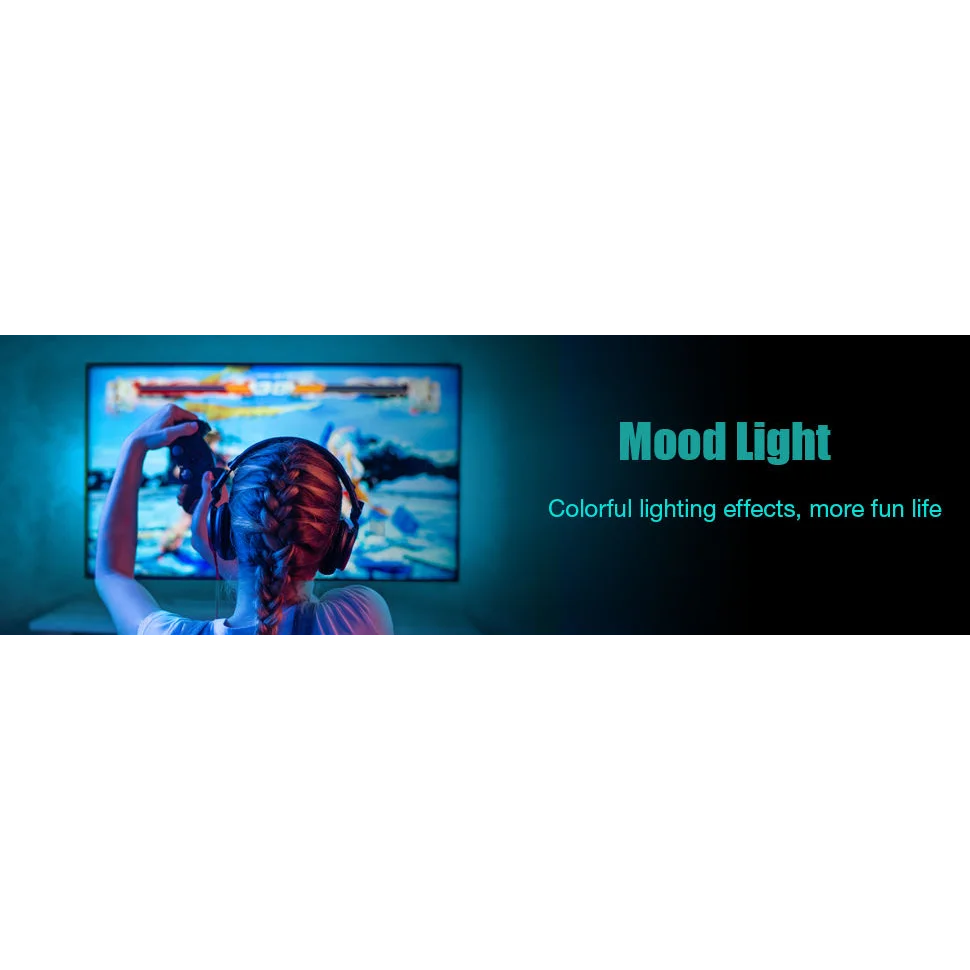 3M LED Strip Lights Rope Light for TV Gaming and Computer