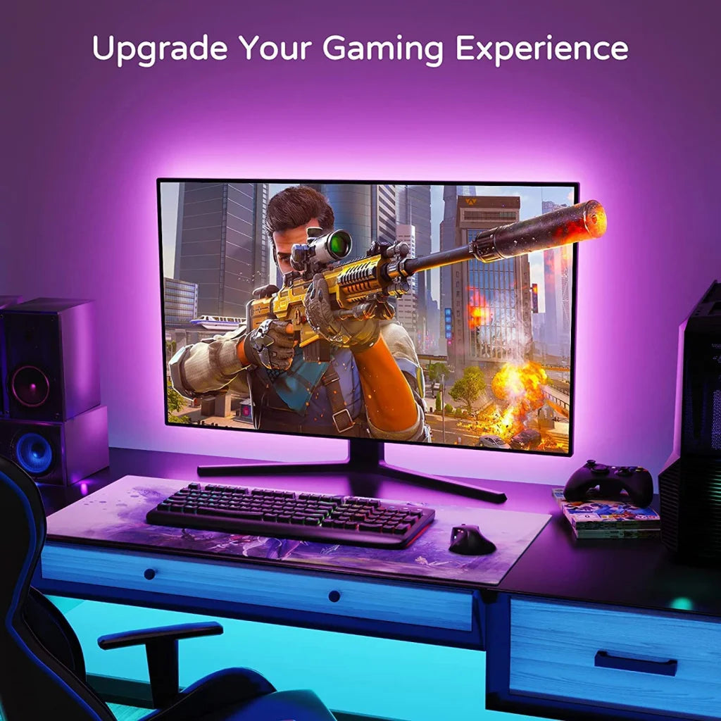 3M LED Strip Lights Rope Light for TV Gaming and Computer