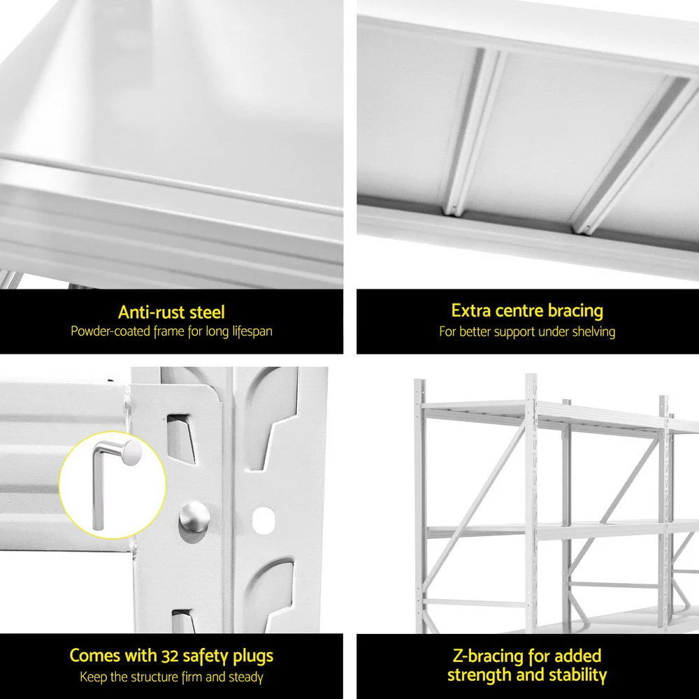 3Mx2M Giantz Garage Shelving Warehouse Rack - Tools > Tools