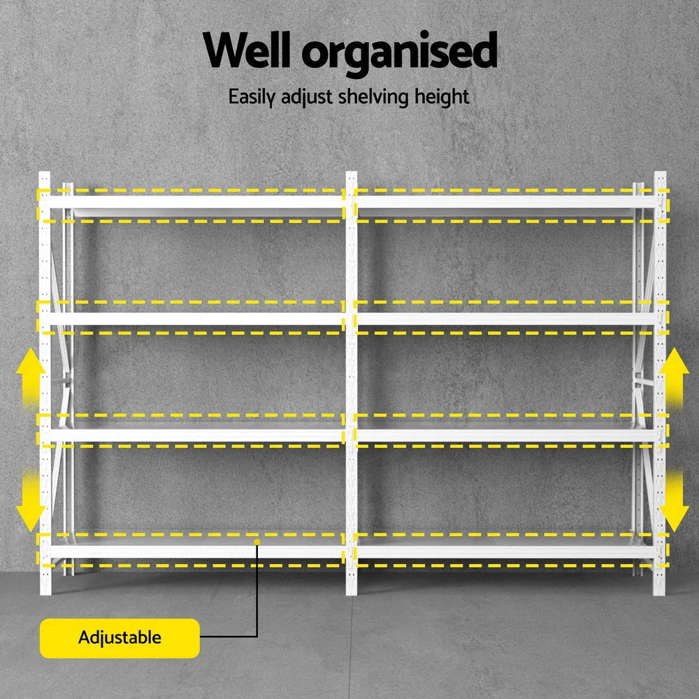 3Mx2M Giantz Garage Shelving Warehouse Rack - Tools > Tools
