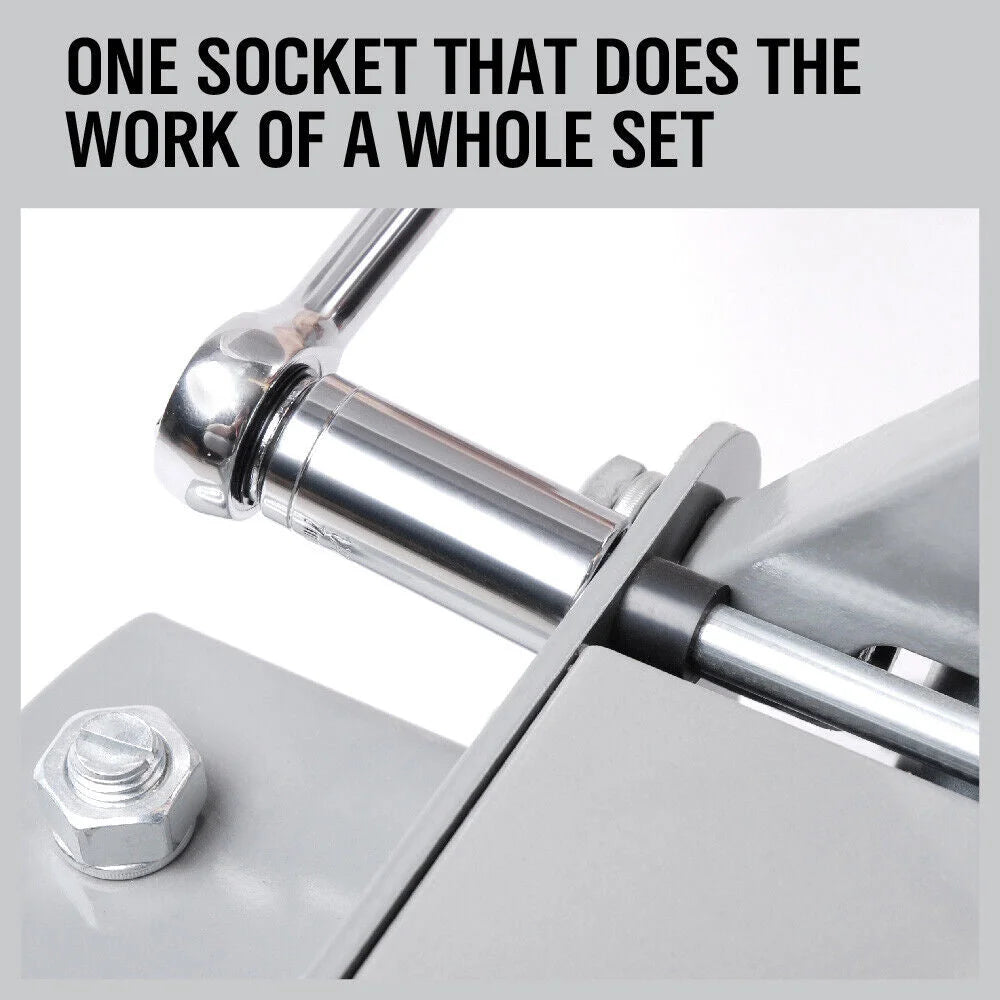 3Pc Universal Socket Wrench Set Power Drill Adaptor Gator