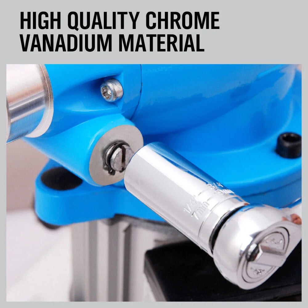 3Pc Universal Socket Wrench Set Power Drill Adaptor Gator