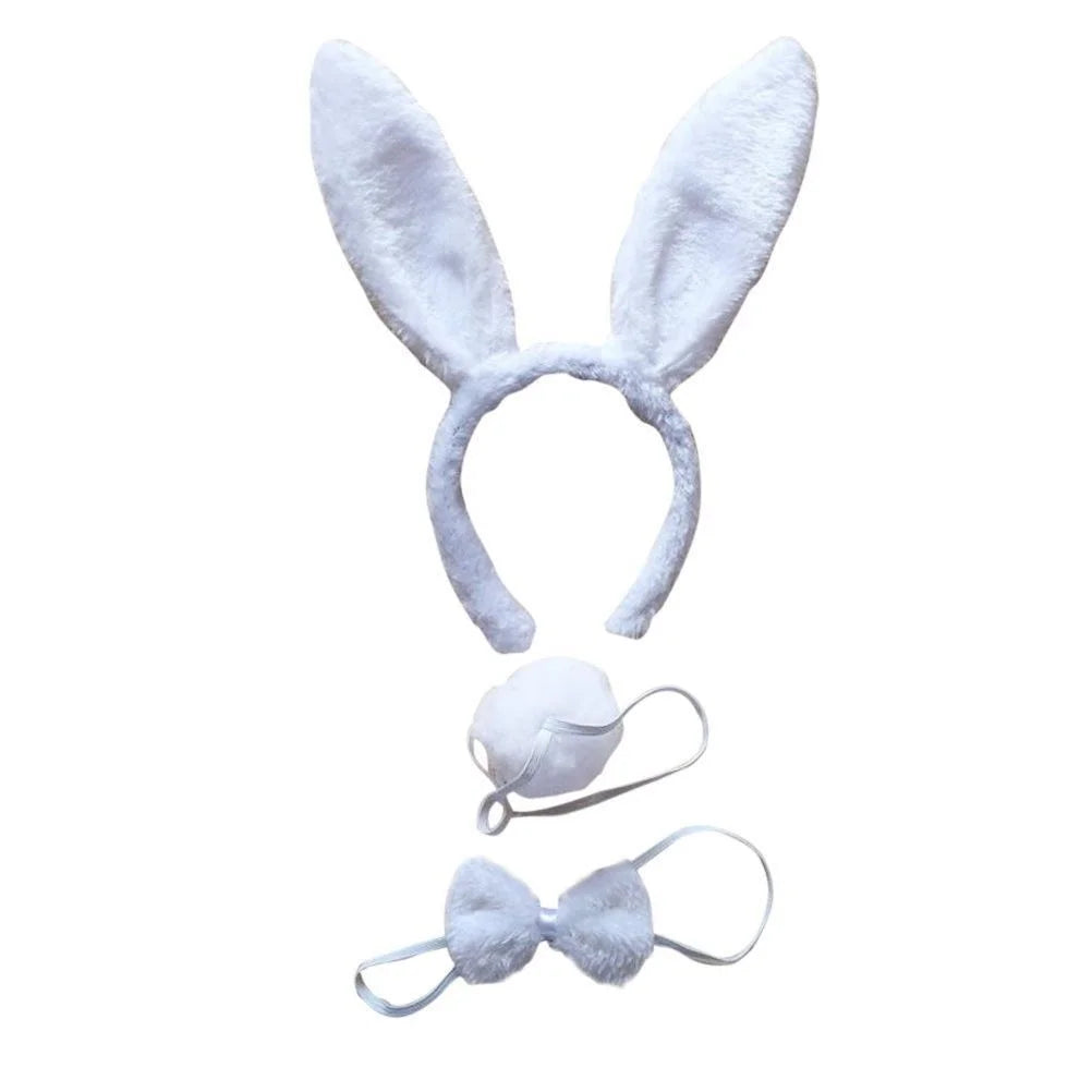 3pcs Set Animal Costume Dress Up Party Bow Tie Tail Ears