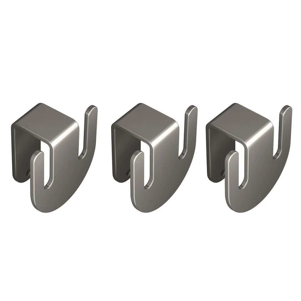 3PCS Wall Mounted Slipper Rack Bathroom Shoe Storage Hook