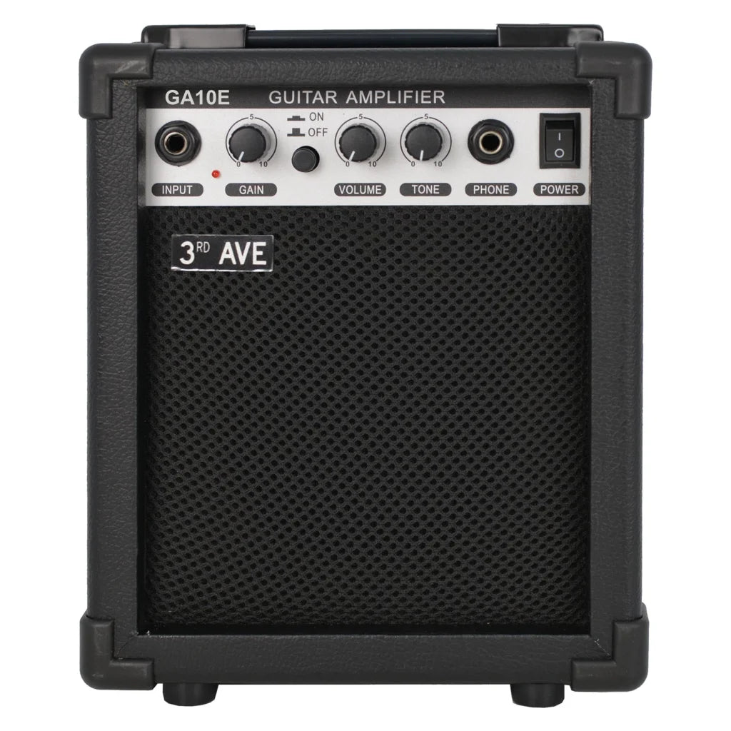 Avenue electric guitar with material finish and practical fittings