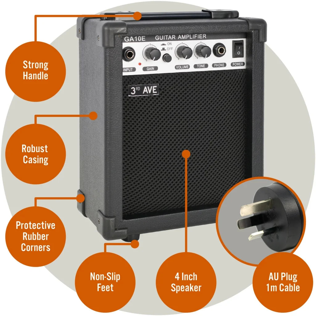 3rd Avenue 10W Electric Guitar Amplifier - Audio & Video >