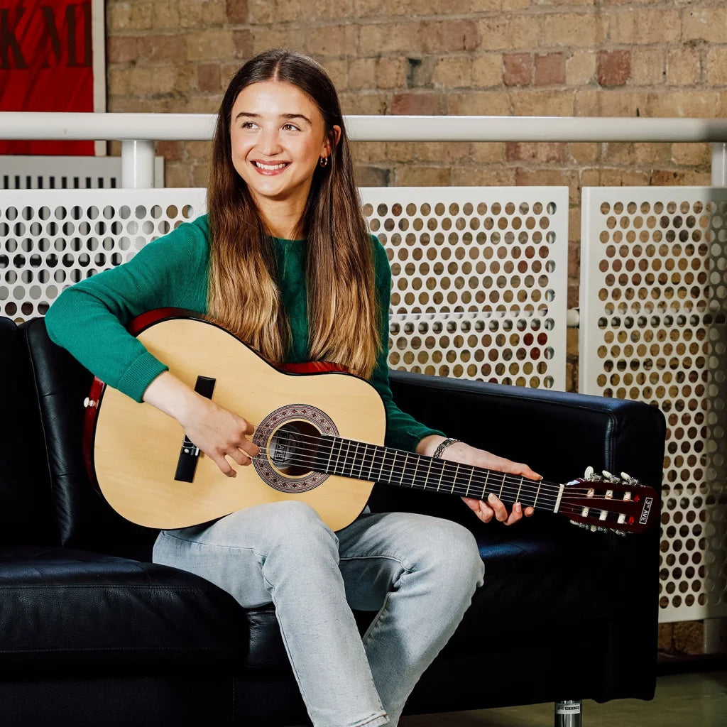 3rd Avenue 3/4 Size Classical Guitar Pack - Natural - Audio