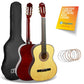 3rd Avenue 3/4 Size Classical Guitar Pack - Natural - Audio