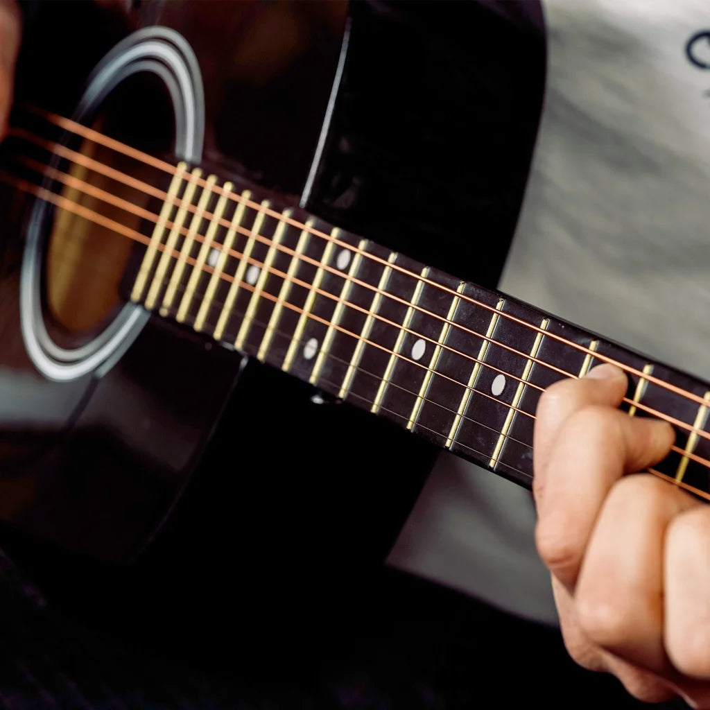 3rd Avenue Acoustic Guitar Premium Pack - Black - Audio &
