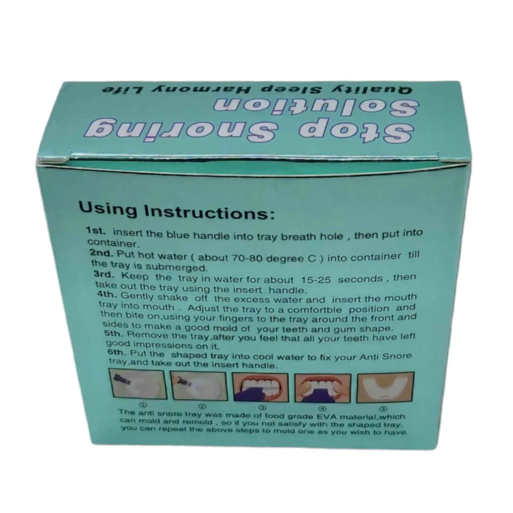 3x Anti Snoring Aid Mouth Guard - Adjustable Mouthguard