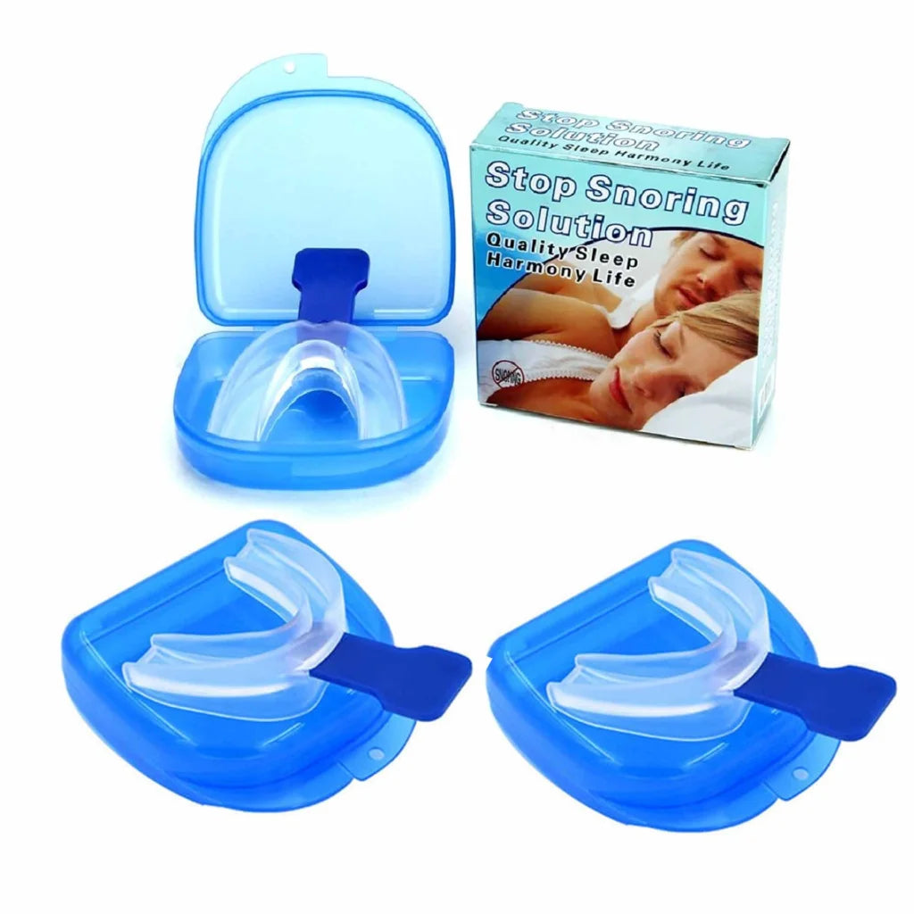 3x Anti Snoring Aid Mouth Guard - Adjustable Mouthguard