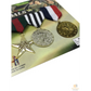 3x Army Solider Medals Combat Party Costume Halloween Fancy