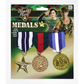 3x Army Solider Medals Combat Party Costume Halloween Fancy