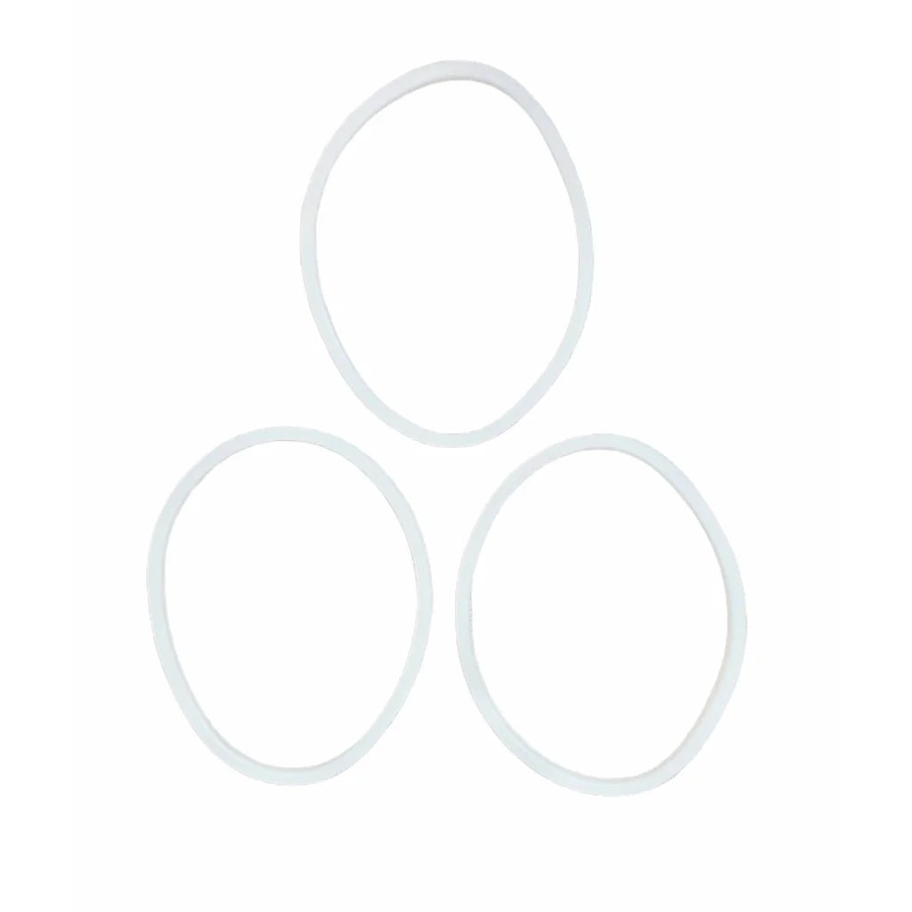 3x For Nutribullet Rubber White Seal - Gasket Ring For 600
