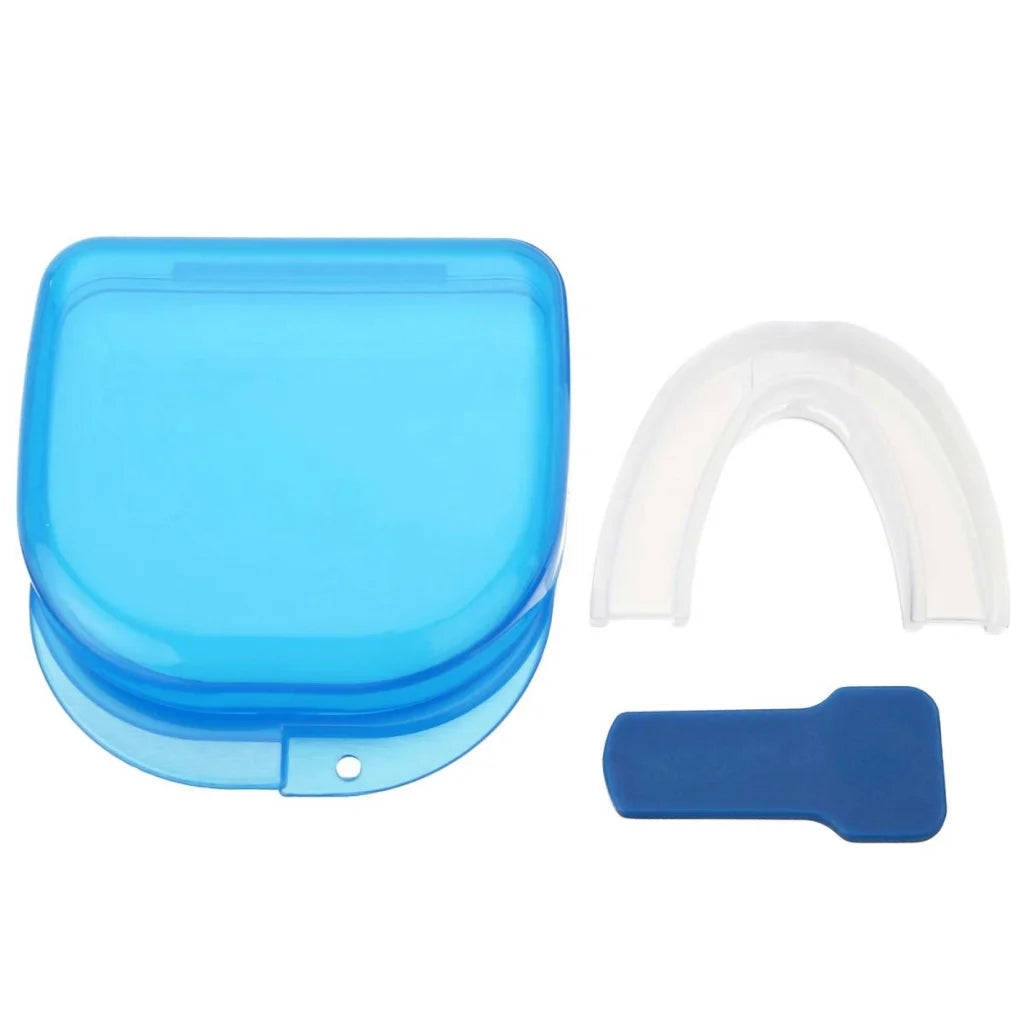 3x Mouthguard Mouthpiece + 3x Nose Clip Anti Snoring Aid