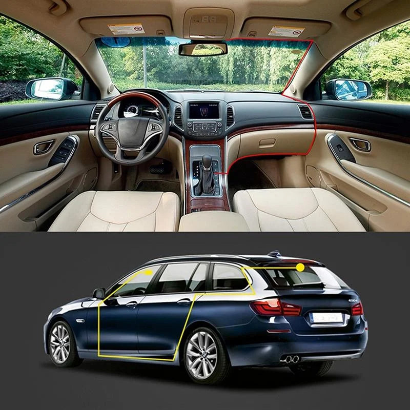 4.3 Dual-lens Hd Night Vision Driving Recorder with Parking