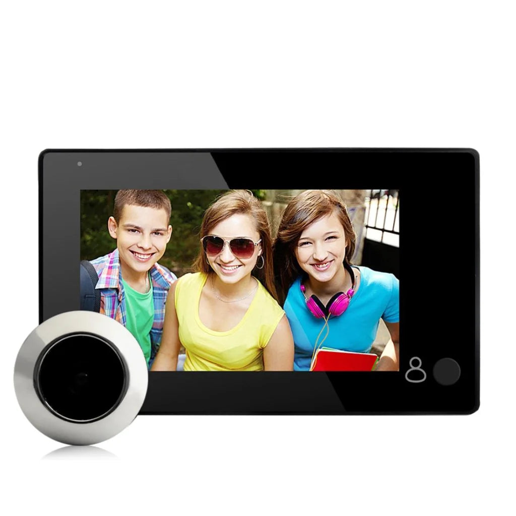4.3 Security Camera Door Peephole With One-Key Watch