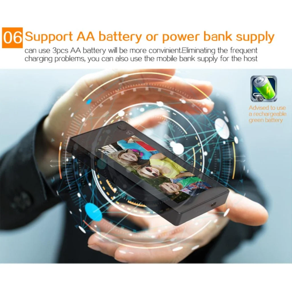 4.3 Security Camera Door Peephole With One-Key Watch