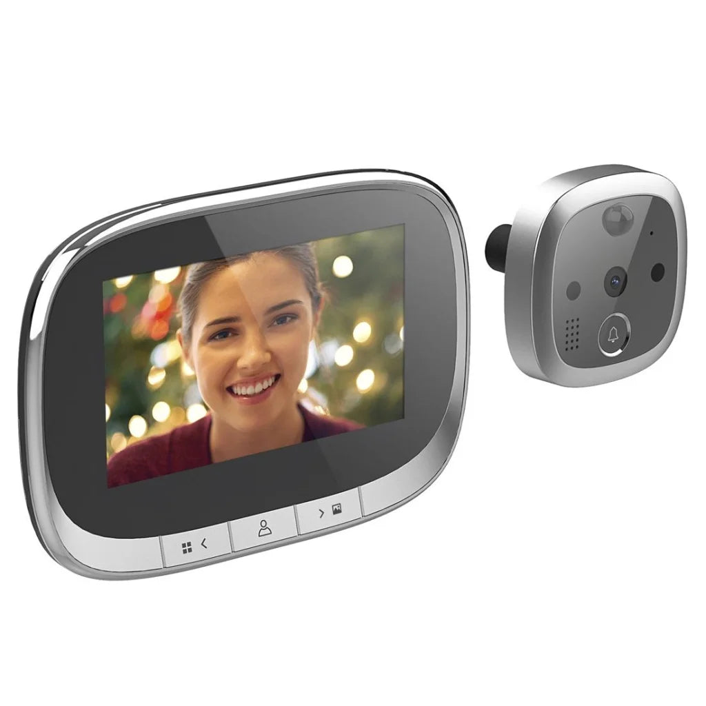 4.3 Security Door Viewer With 1.0Mp Camera Motion Detection