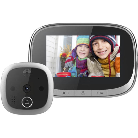 4.3 Security Door Viewer With 1.0Mp Camera Motion Detection