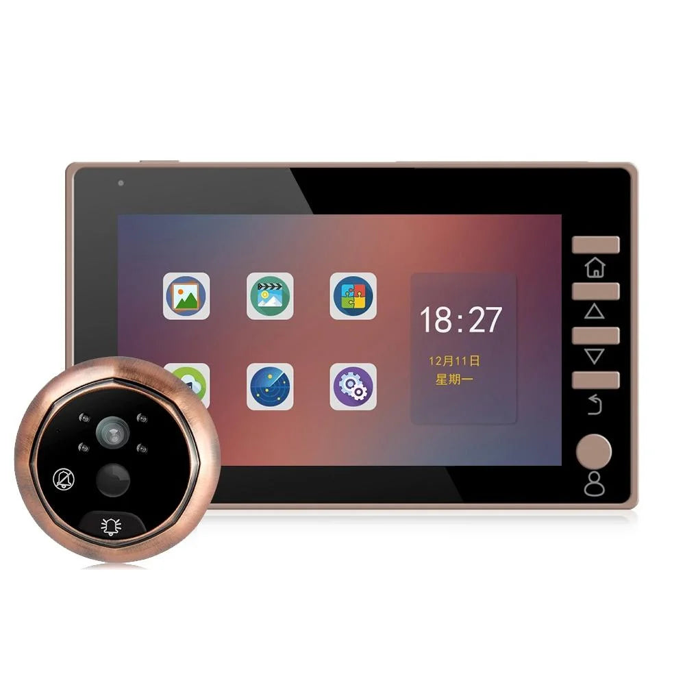 4.5 Screen Security Camera With Night Vision & Motion