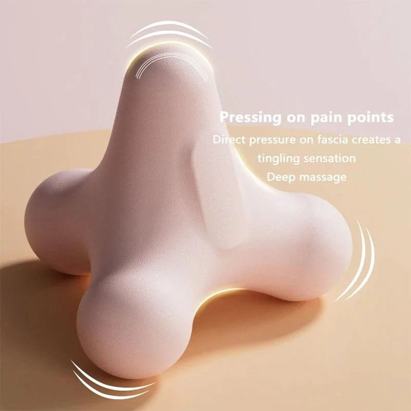 4-Corner Fascia Massage Ball For Neck & Shoulder Relief