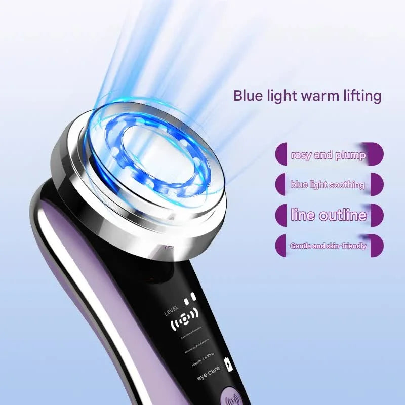 4-in-1 Facial Beauty Device - LED Light Therapy Warm