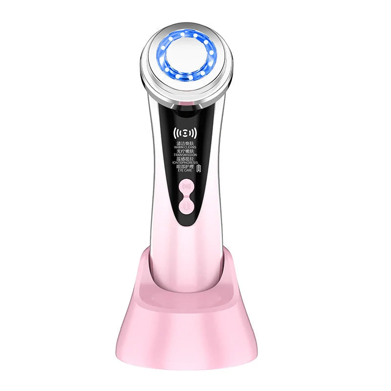 4-in-1 Facial Beauty Device - LED Light Therapy Warm