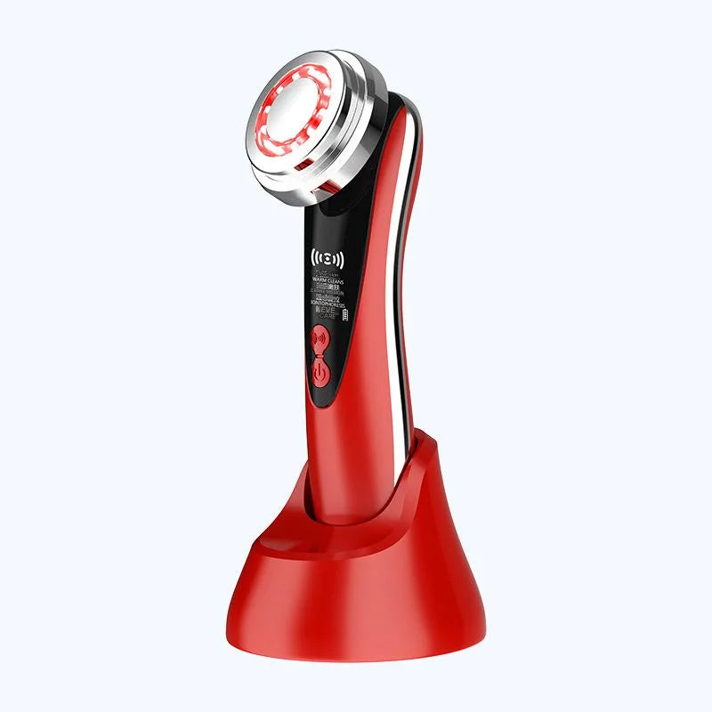 4-in-1 Facial Beauty Device - LED Light Therapy Warm