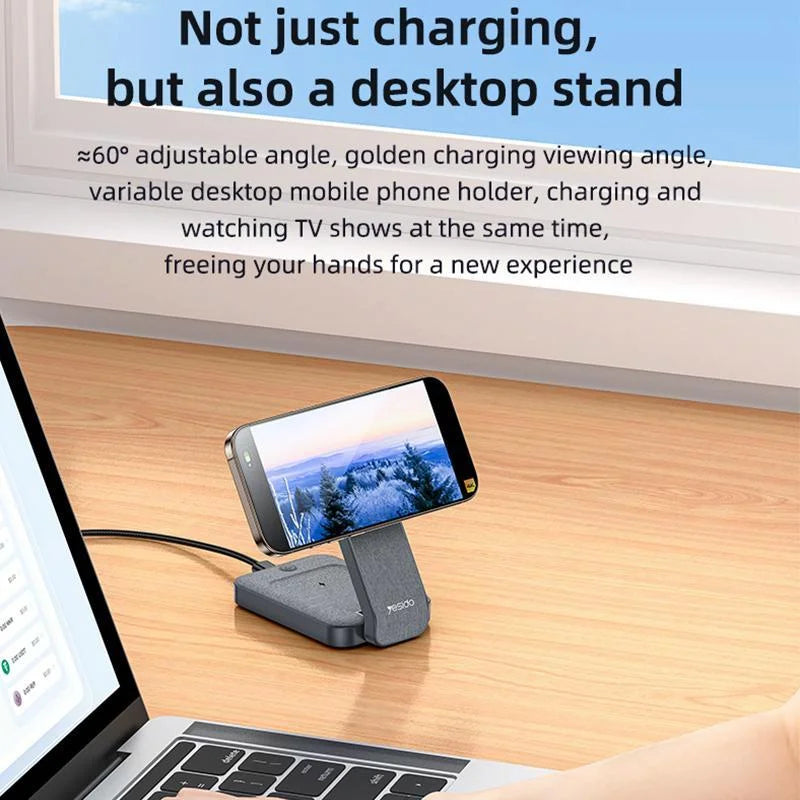 4 In 1 Magnetic Wireless Charging Stand With Night Light