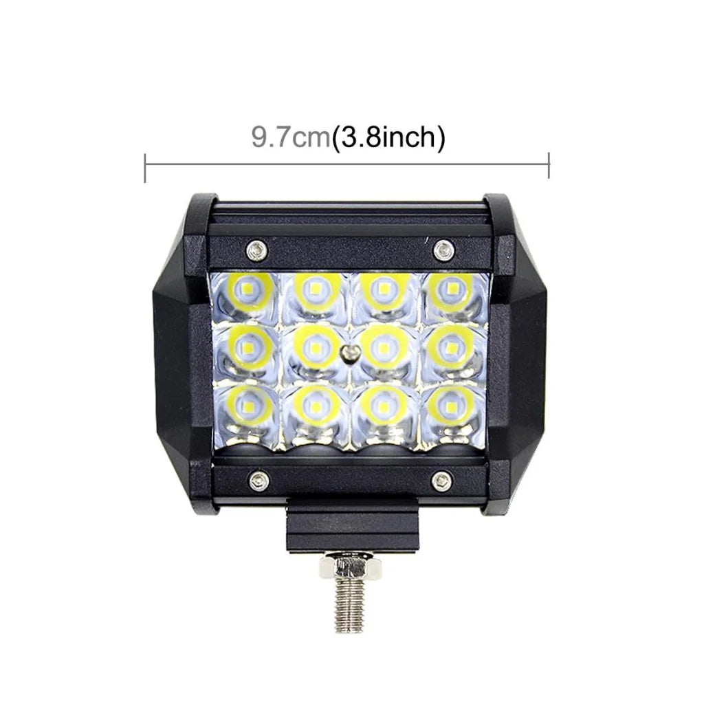 4 Inch Three Rows Ip67 Waterproof 9W Condenser 6000K 5500Lm