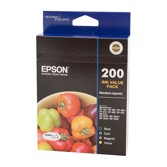 4 Ink Value Pack - EPSON 200