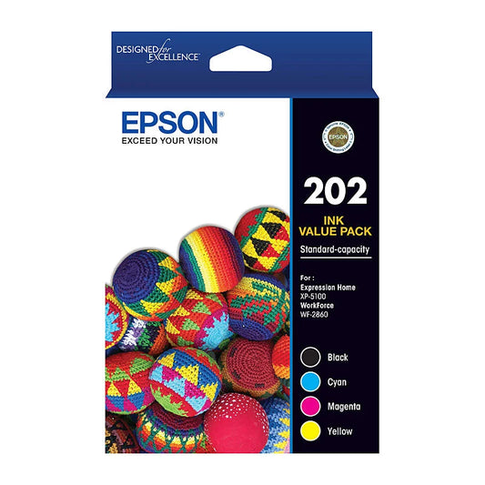 4 Ink Value Pack - EPSON 202