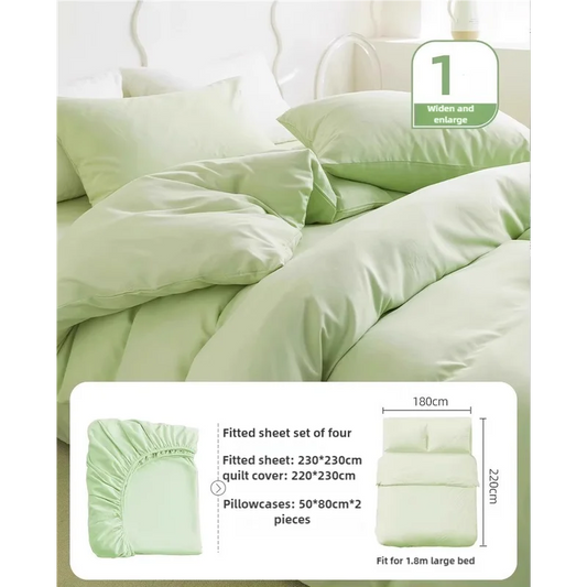 4 Packaging Green Disposable Travel Bedding Set