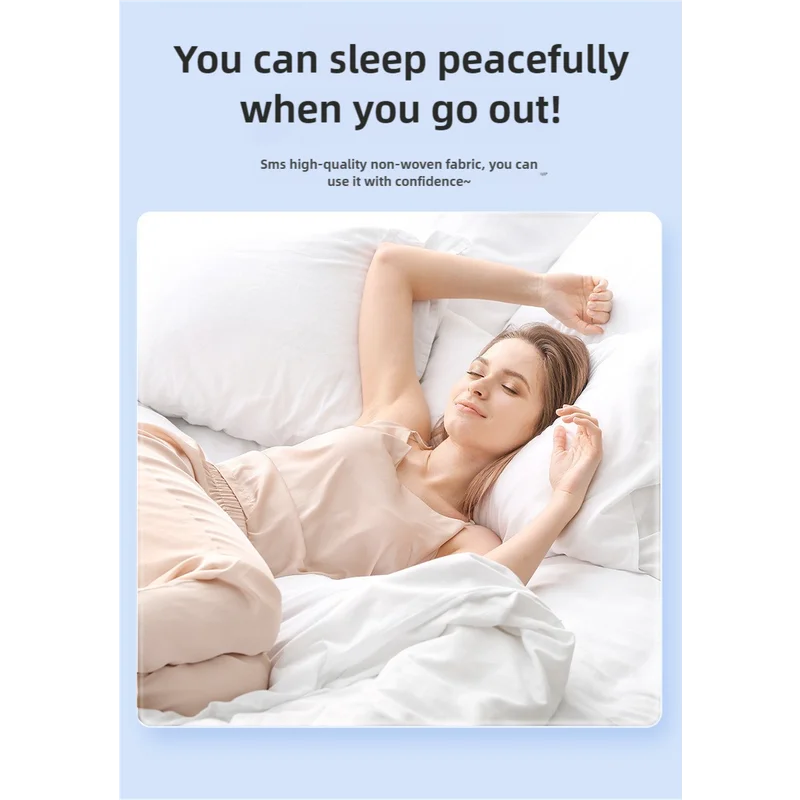 4 Packaging Green Disposable Travel Bedding Set