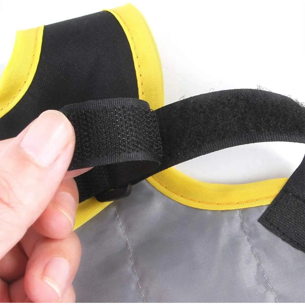 4 Pcs Black High Visibility Chicken & Duck Safety Vest