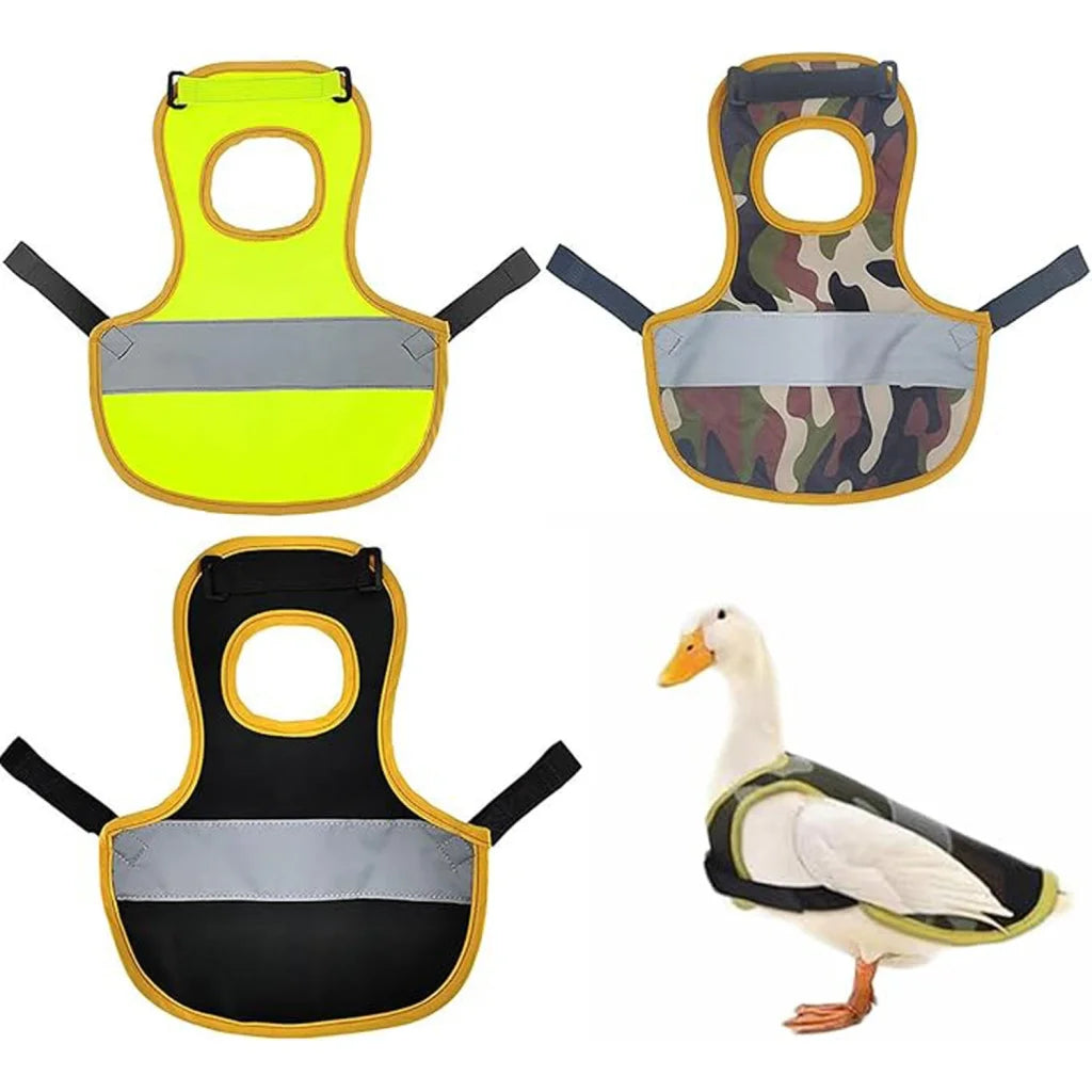 4 Pcs Fluorescent Green High Visibility Chicken & Duck