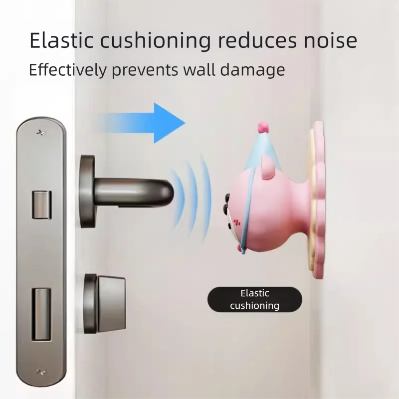 4 Pcs Pink Adorable Bear Wall Protector - Multi-Use