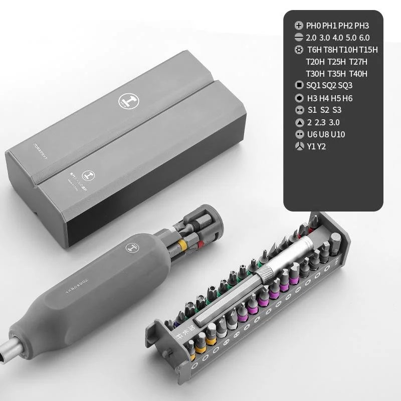 40-In-1 Double Barrel Screw Knife Set For Disassembly And Maintenance-1915197967833370625