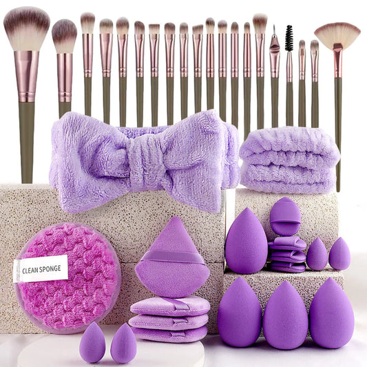 40-Piece Ultimate Beauty Tool Kit for Face Cleansing