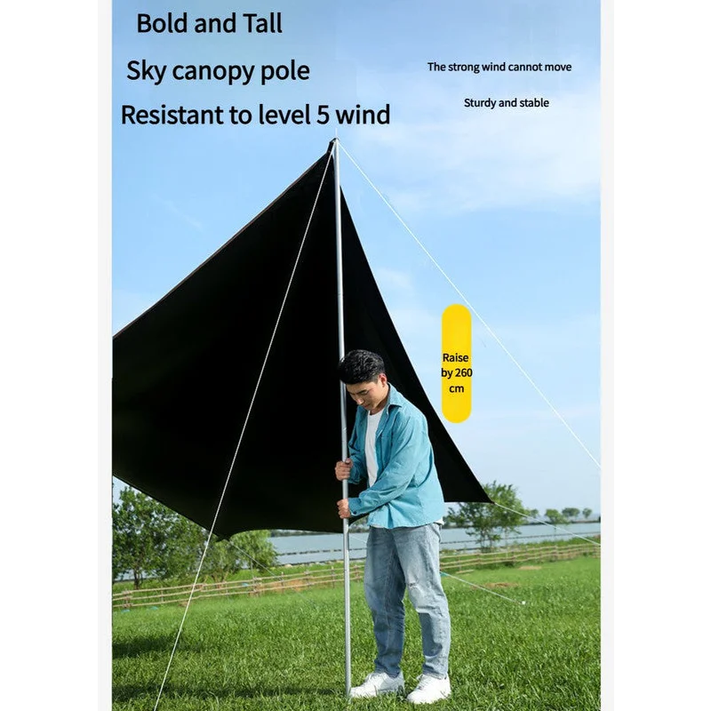 400*300 cm 2-3 Person Octagonal Camping Tent Tarp