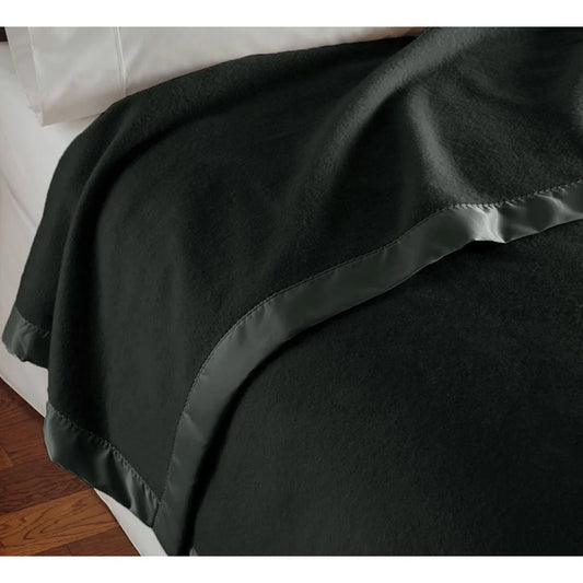 400GSM Luxury Wool Blanket Charcoal Queen - Home & Garden >