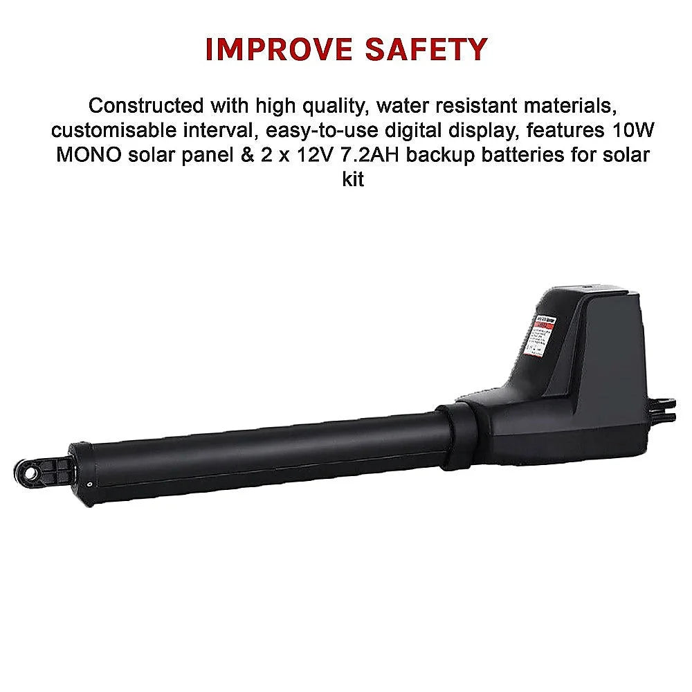 400KG Single Swing Auto Motor Remote Gate Opener With 20W