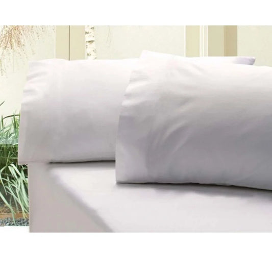 400TC Cotton Sateen Combo Set Double White - Revive - Home