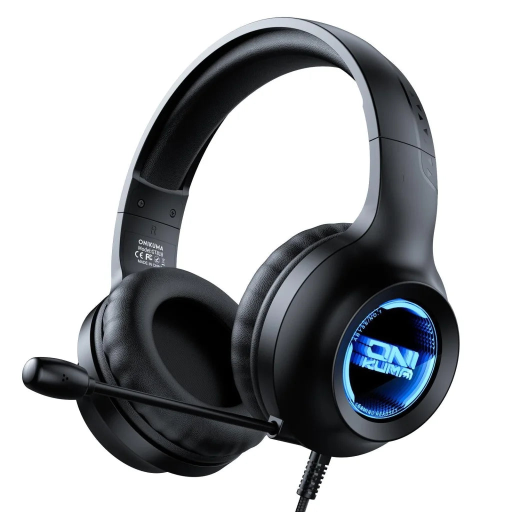 40Mm Custom Drive Game Headphones With Abyss Lamp Effect