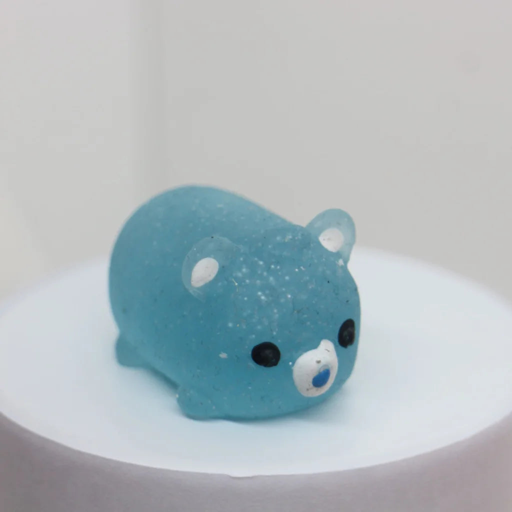 40X Care Bears Glitter Squishy Toy Capsules 50mm