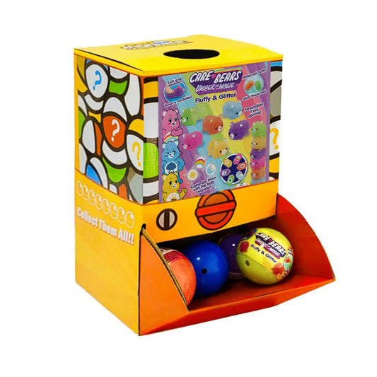 40X Care Bears Glitter Squishy Toy Capsules 50mm